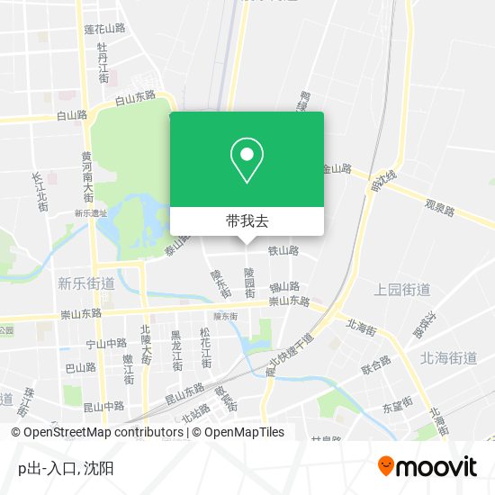 p出-入口地图