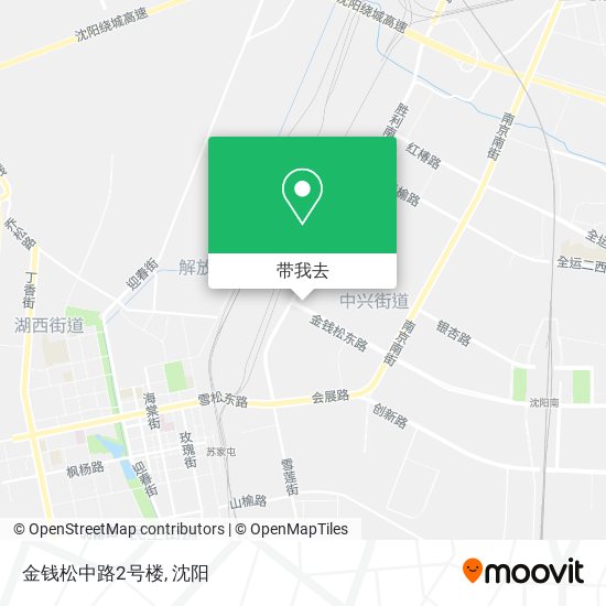 金钱松中路2号楼地图