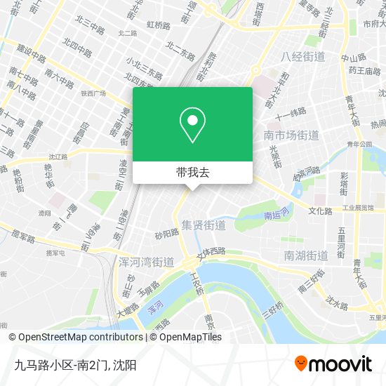 九马路小区-南2门地图