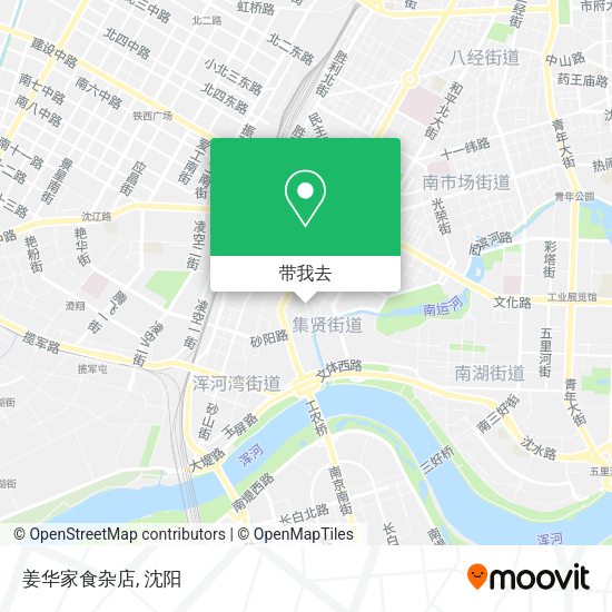 姜华家食杂店地图