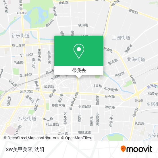 SW美甲美容地图