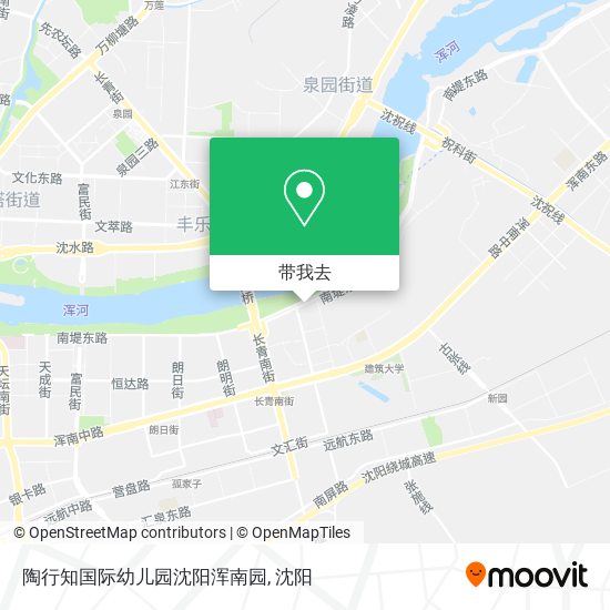 陶行知国际幼儿园沈阳浑南园地图