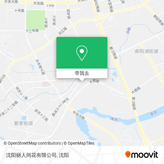 沈阳丽人间花有限公司地图