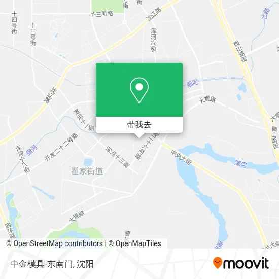 中金模具-东南门地图