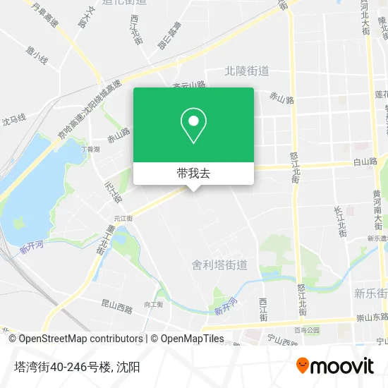 塔湾街40-246号楼地图