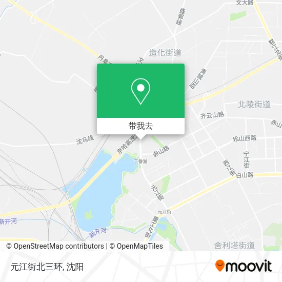 元江街北三环地图