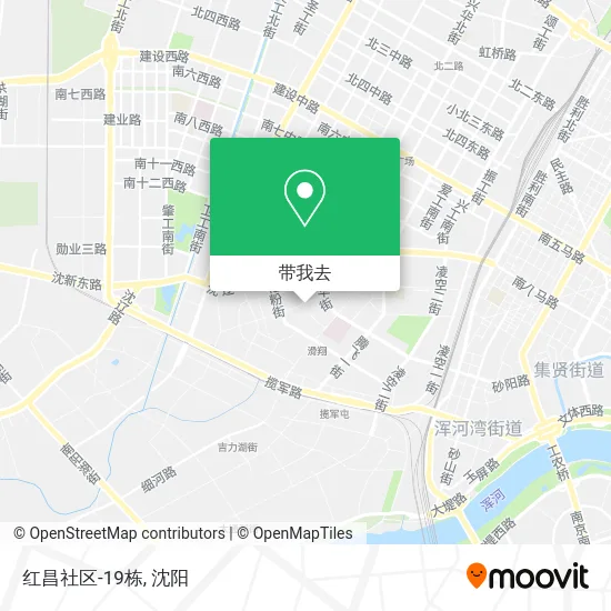 红昌社区-19栋地图