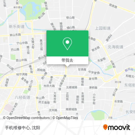 手机维修中心地图