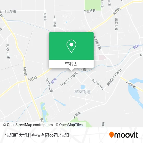 沈阳旺大饲料科技有限公司地图