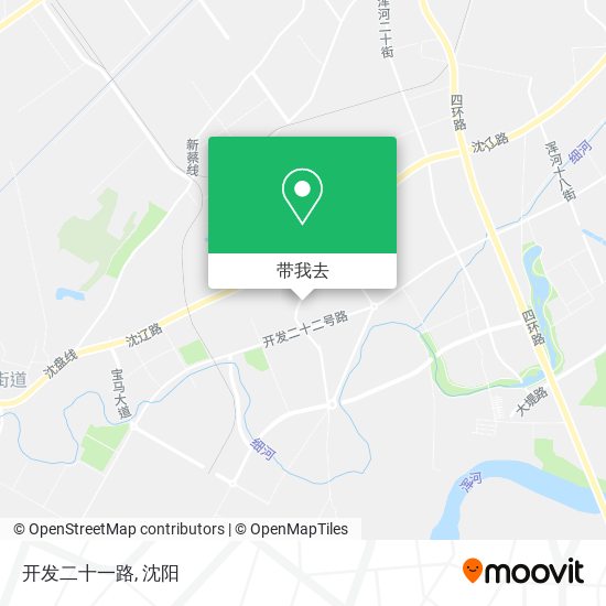 开发二十一路地图