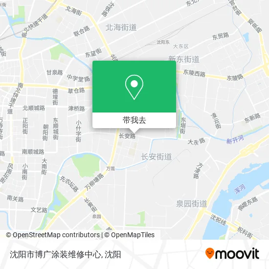沈阳市博广涂装维修中心地图