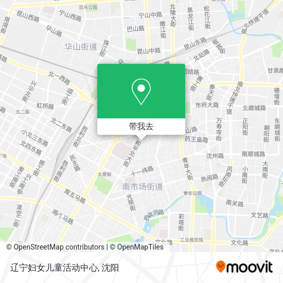 辽宁妇女儿童活动中心地图