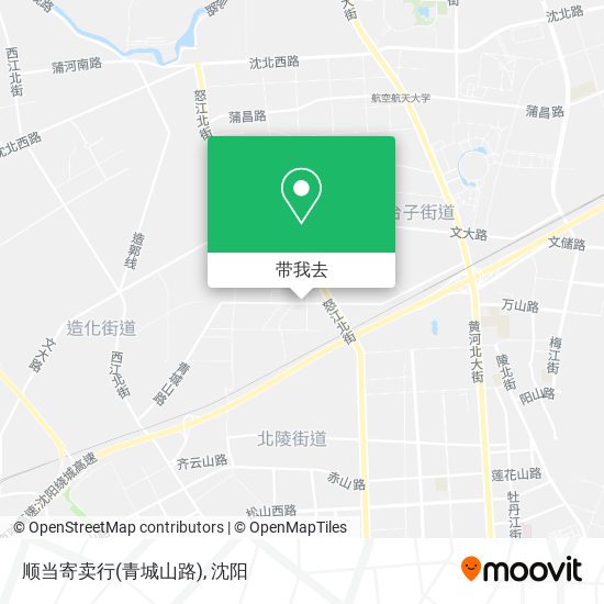顺当寄卖行(青城山路)地图