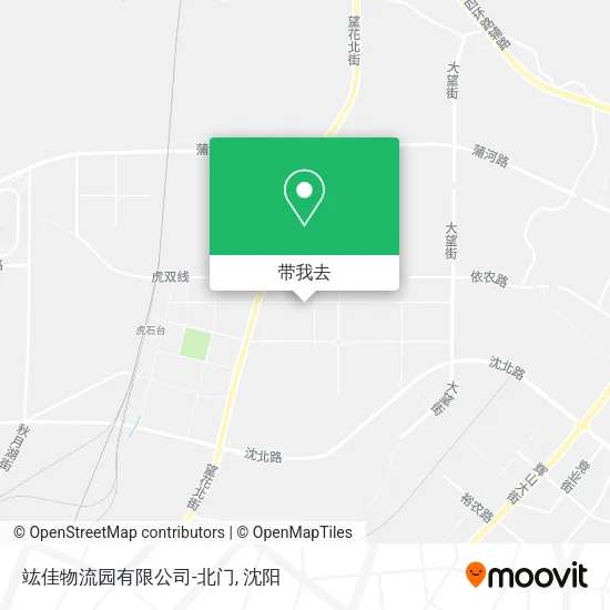 竑佳物流园有限公司-北门地图