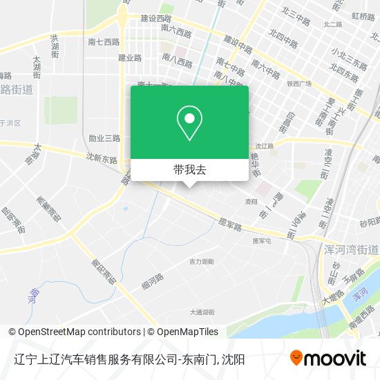 辽宁上辽汽车销售服务有限公司-东南门地图