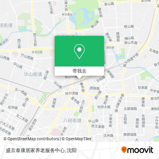 盛京泰康居家养老服务中心地图