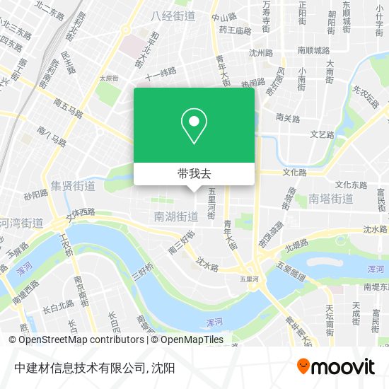 中建材信息技术有限公司地图