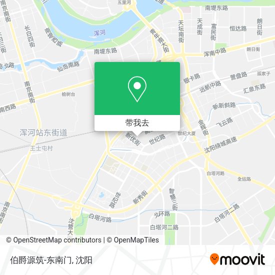 伯爵源筑-东南门地图
