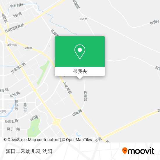 源田丰禾幼儿园地图