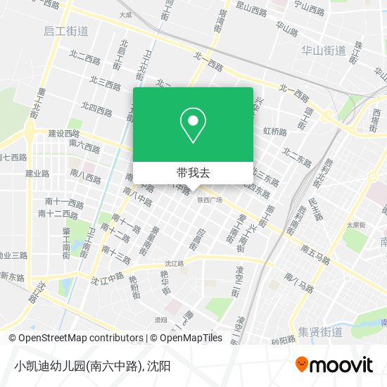 小凯迪幼儿园(南六中路)地图