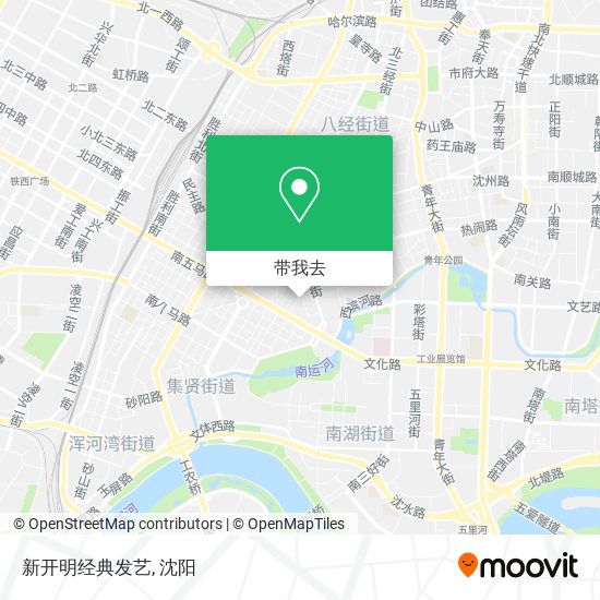 新开明经典发艺地图
