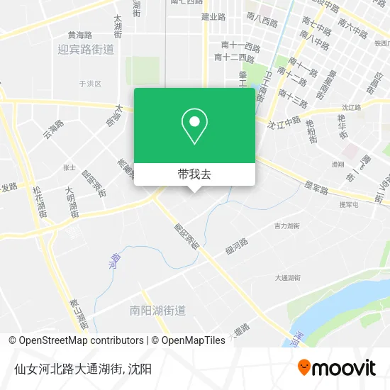 仙女河北路大通湖街地图