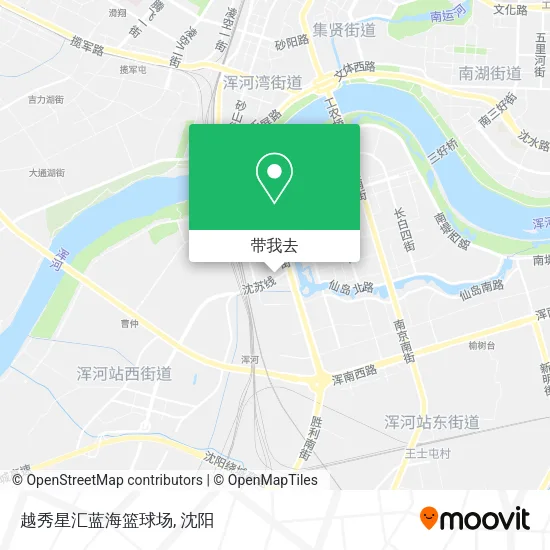 越秀星汇蓝海篮球场地图