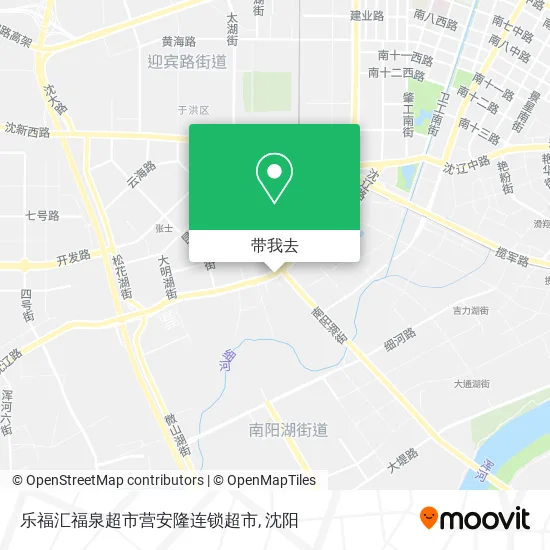 乐福汇福泉超市营安隆连锁超市地图