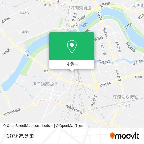 安辽速运地图