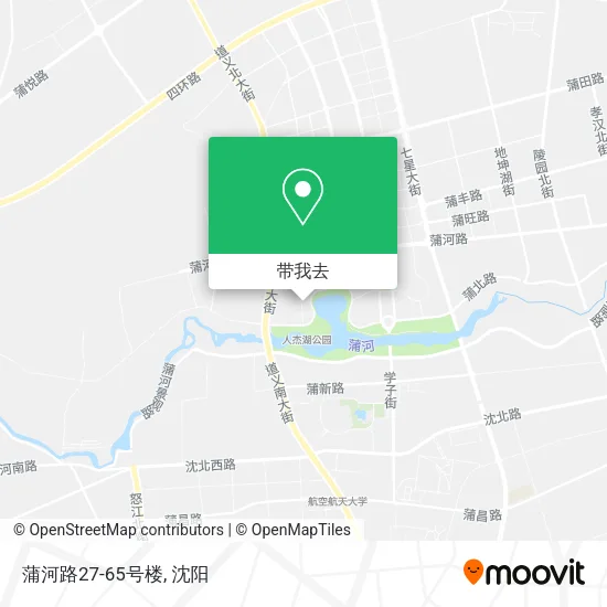 蒲河路27-65号楼地图