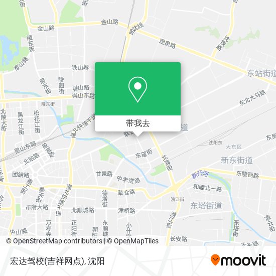 宏达驾校(吉祥网点)地图
