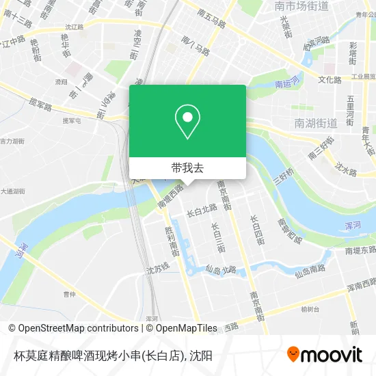 杯莫庭精酿啤酒现烤小串(长白店)地图