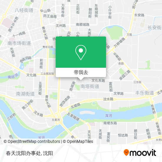 春天沈阳办事处地图