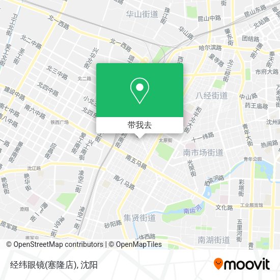 经纬眼镜(塞隆店)地图