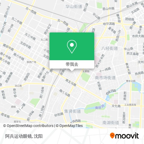 阿兵运动眼镜地图