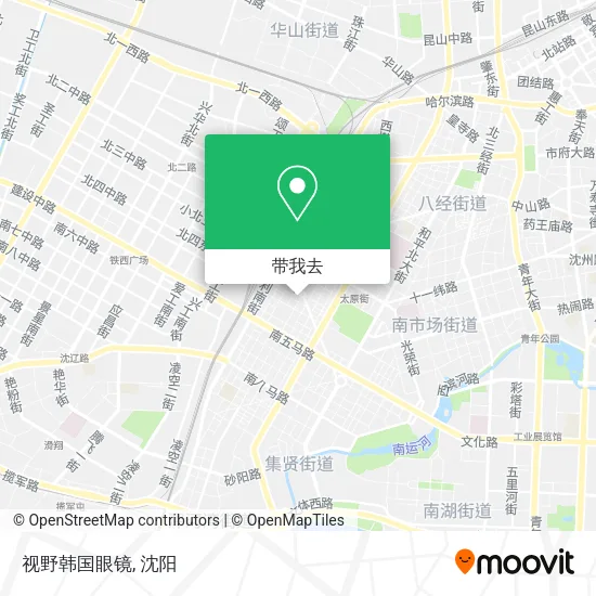 视野韩国眼镜地图