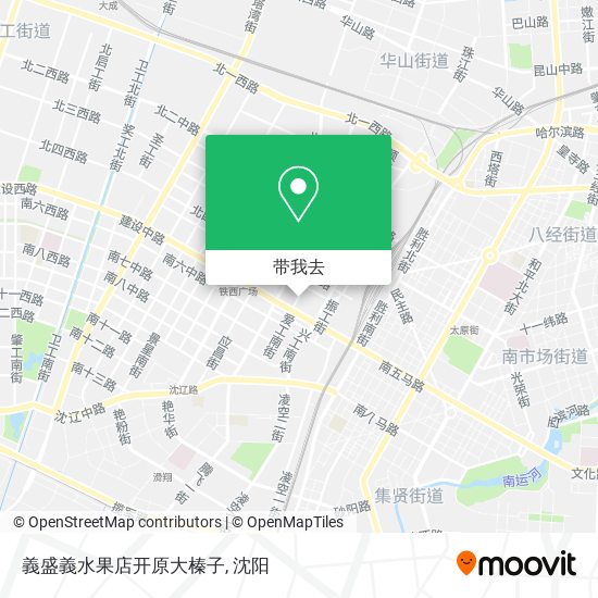 義盛義水果店开原大榛子地图