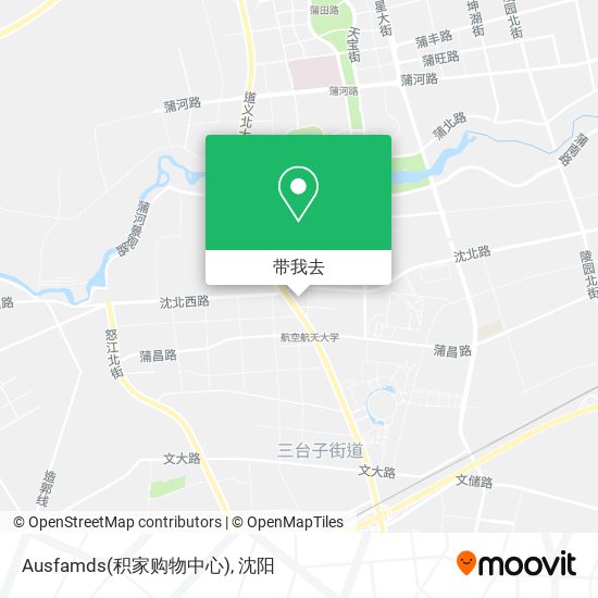 Ausfamds(积家购物中心)地图