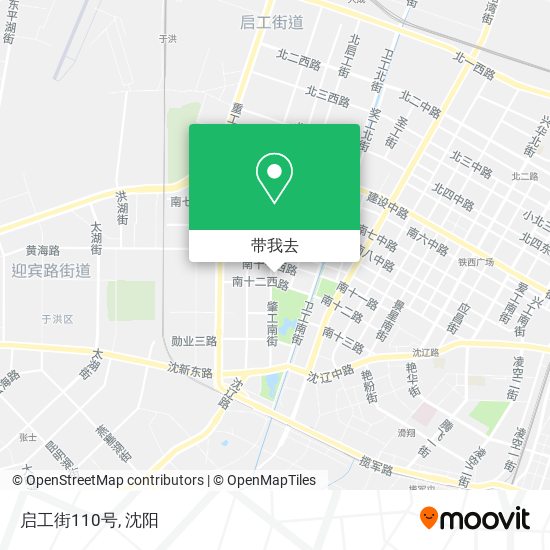 启工街110号地图