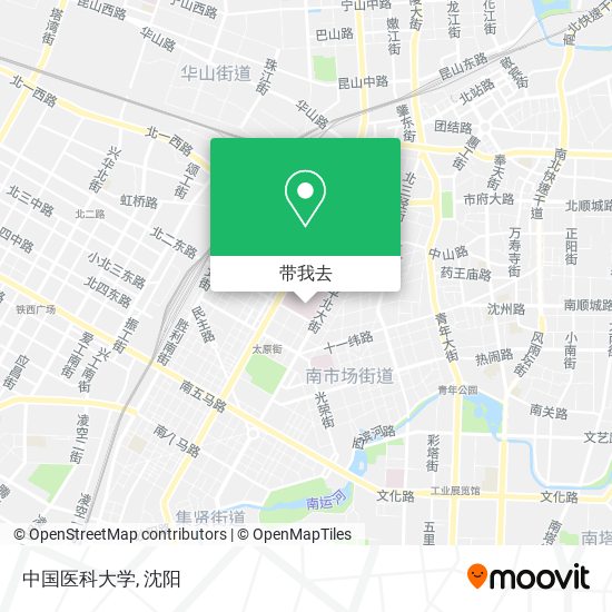 中国医科大学地图