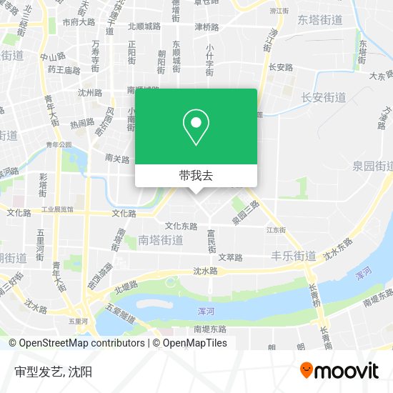 审型发艺地图
