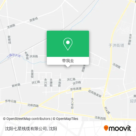 沈阳七星线缆有限公司地图