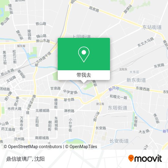 鼎信玻璃厂地图