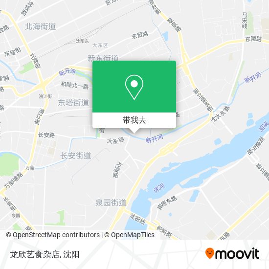 龙欣艺食杂店地图