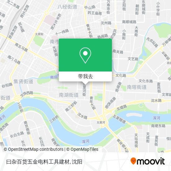 曰杂百货五金电料工具建材地图