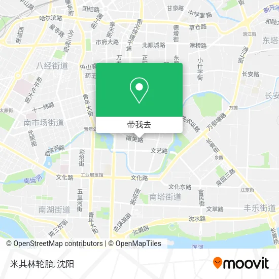 米其林轮胎地图