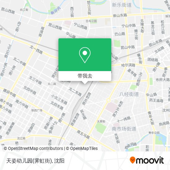 天姿幼儿园(霁虹街)地图