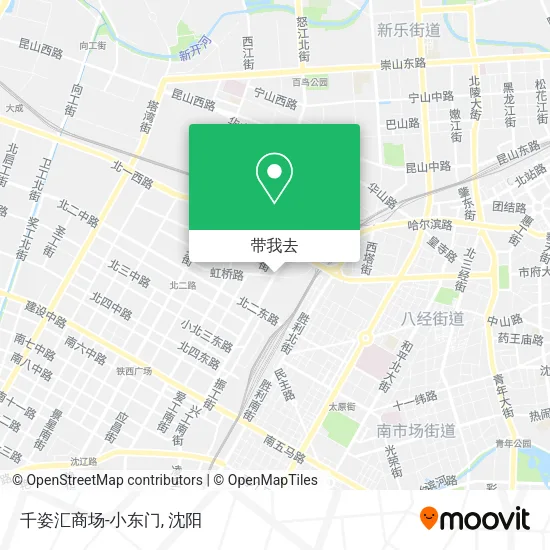 千姿汇商场-小东门地图