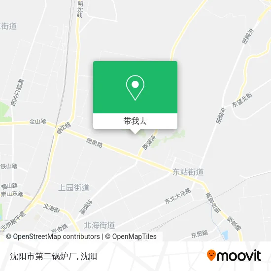 沈阳市第二锅炉厂地图