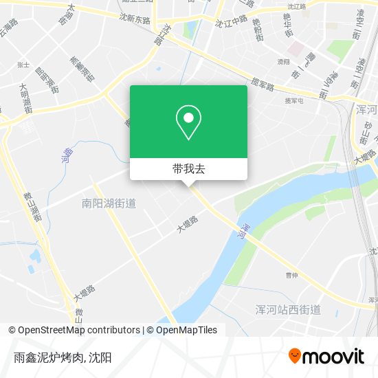雨鑫泥炉烤肉地图